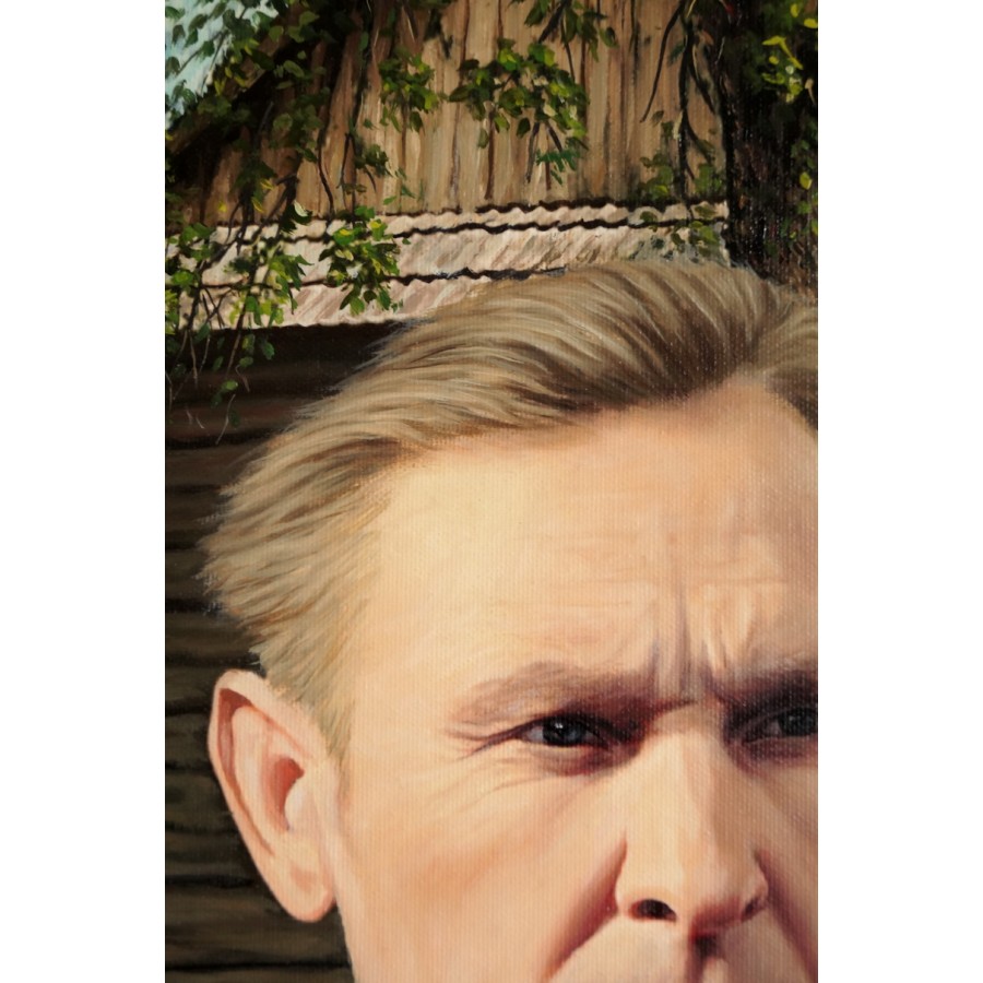 Мужской портрет по старой фотографии